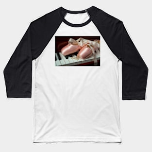 A Pair of Pink Ballet Slippers Baseball T-Shirt